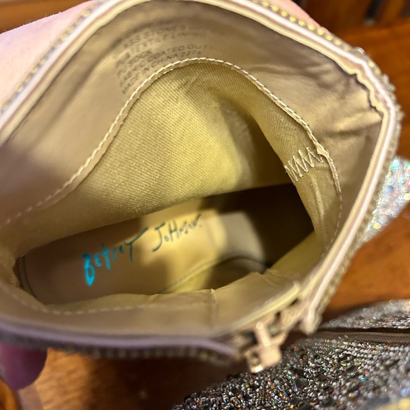 Betsey Johnson Cady Rhinestone Booties - Picture 4 of 5